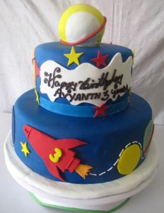 Space Theme Cake
