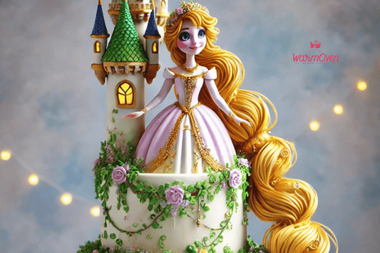 rapunzel cake design
