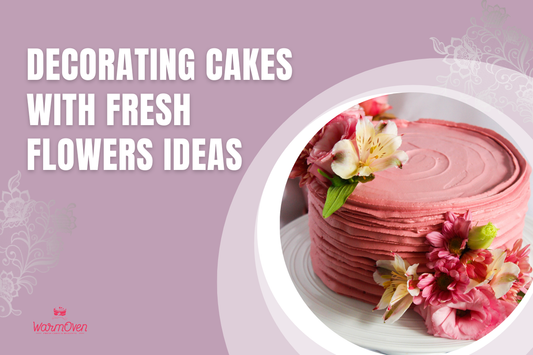 Decorating Cakes with Fresh Flowers Ideas