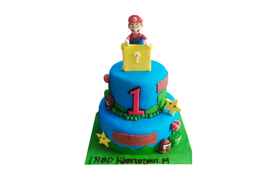 Super Mario Cake