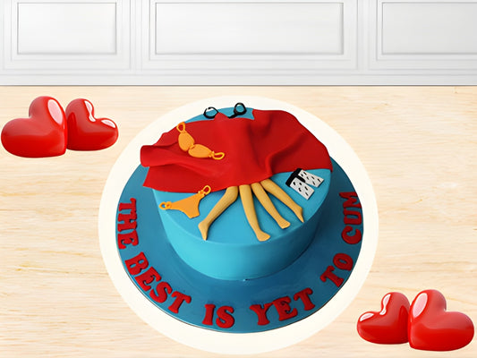 Valentine's Midnight Passion Cake