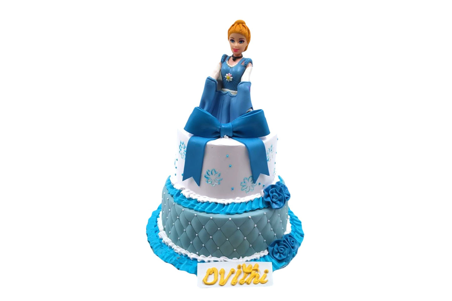 2 Tier Barbie Cake
