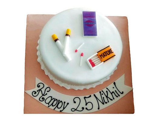 Cigarette Cake
