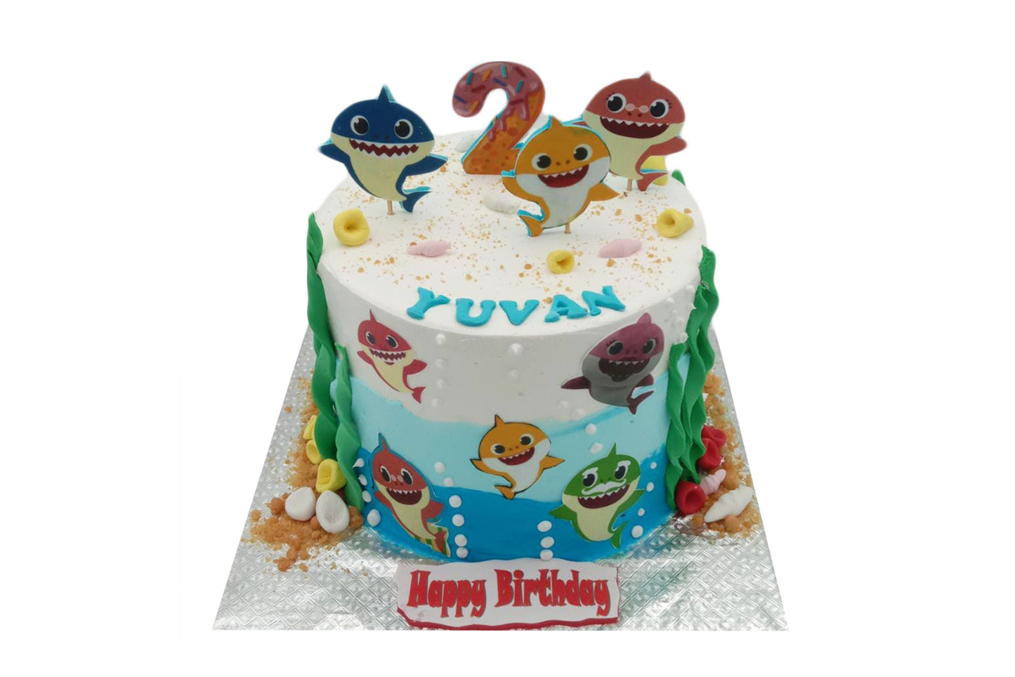 Baby Shark Custom Cake