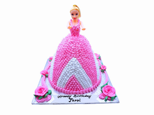 Barbie Doll Cake