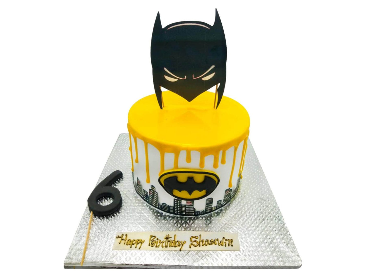 Batman Theme Cake