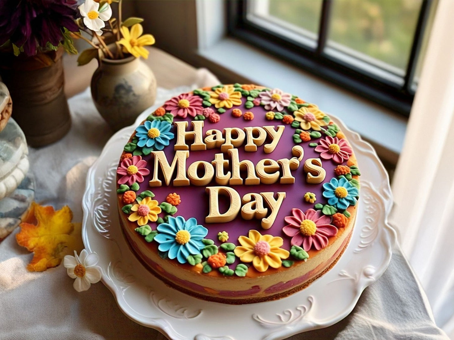 Blossom Bloom Mother's Day Cake
