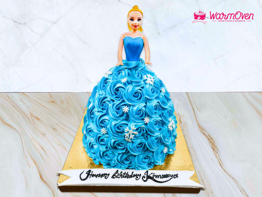 Barbie Island Princess Cake