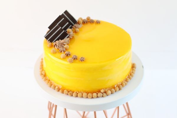 Butterscotch Birthday Cake