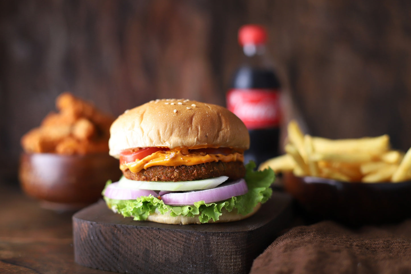 Chicken Burger Combo