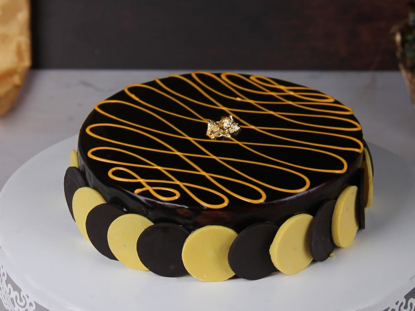 Choco Orange Delight Cake