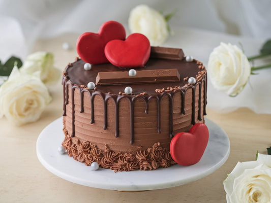 Chocolate Love Drip Cake