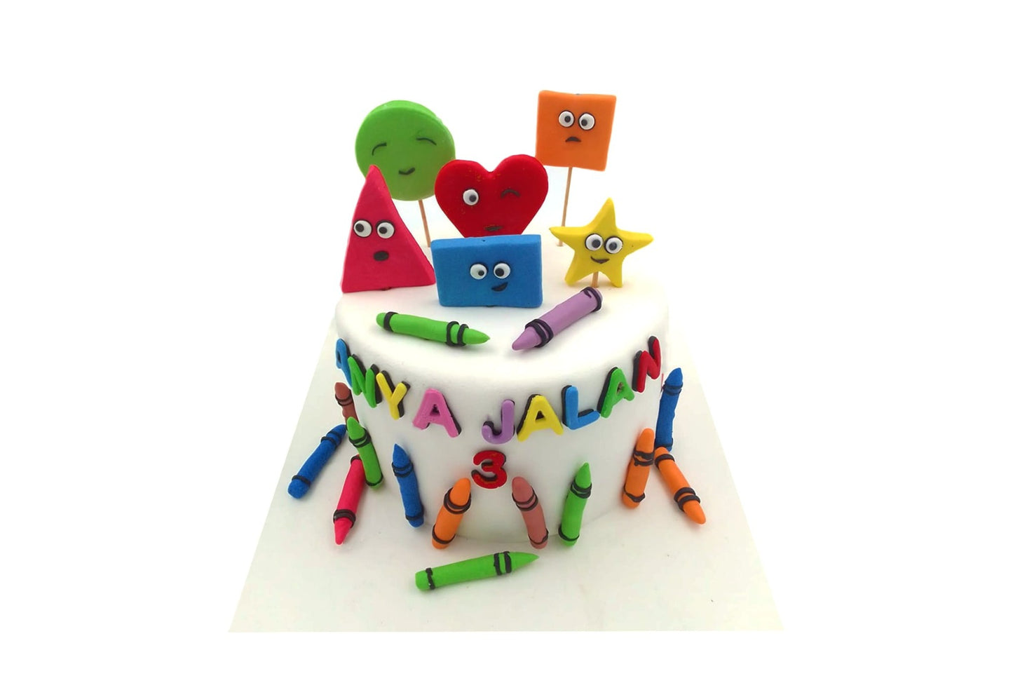 Crayons Custom Cake