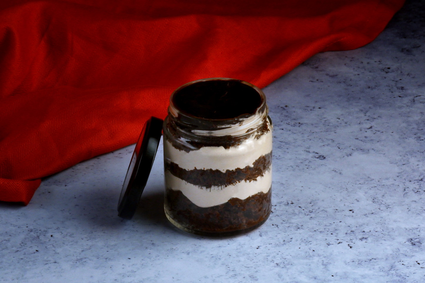 Creamy Chocolate Jar Cake - Pack of 4