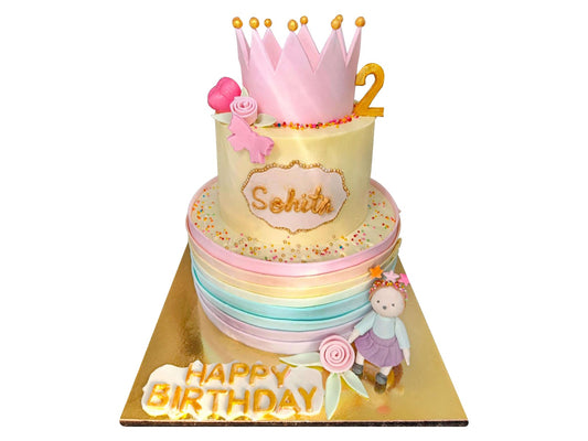 Crown Theme Cake