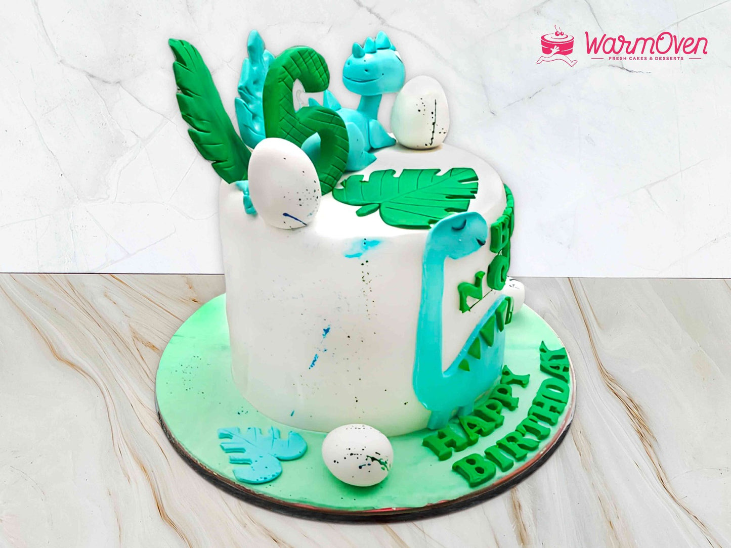 Dinosaur Theme Birthday Cake