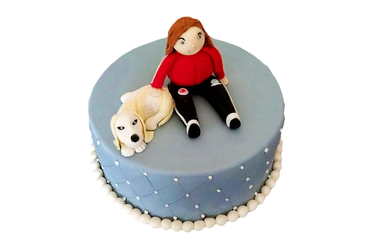 Dog Themed Cake for Pet Lover