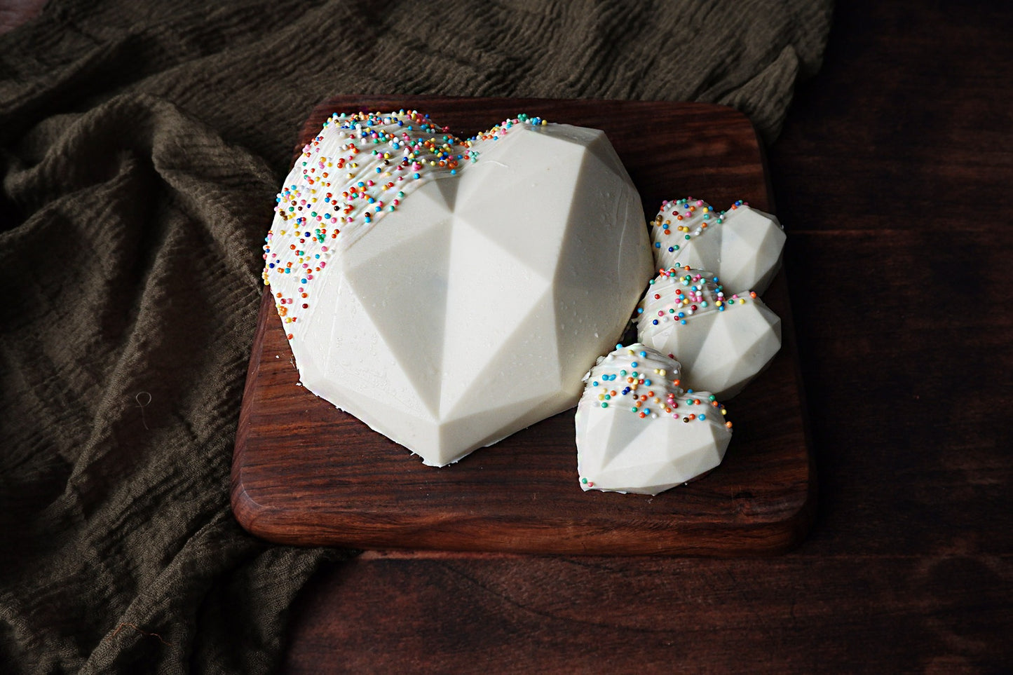 White Pinata Smash Cake Combo - Customizable