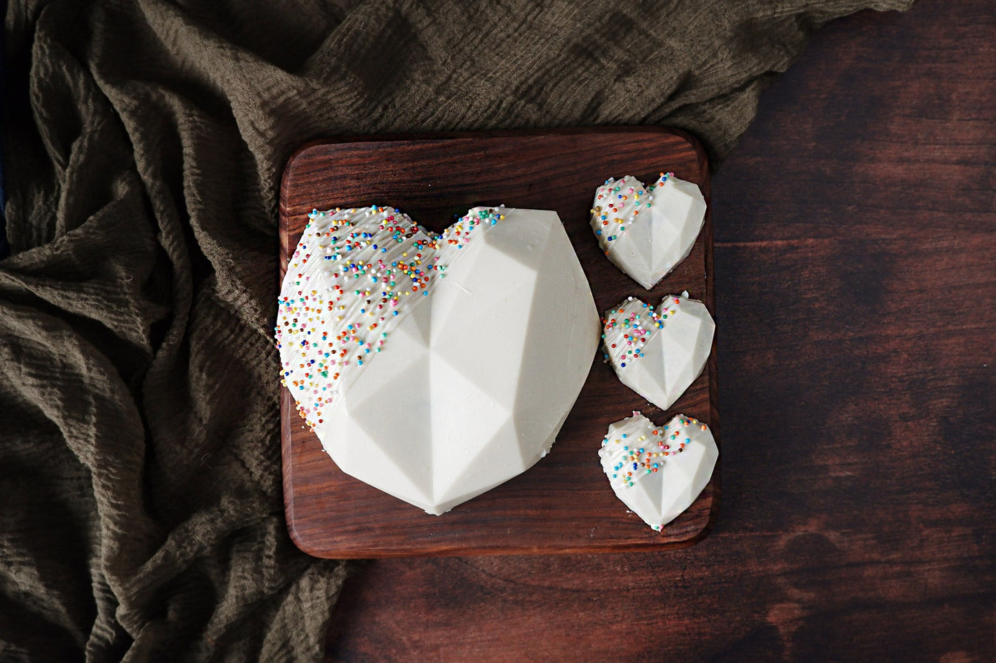 White Pinata Smash Cake Combo - Customizable