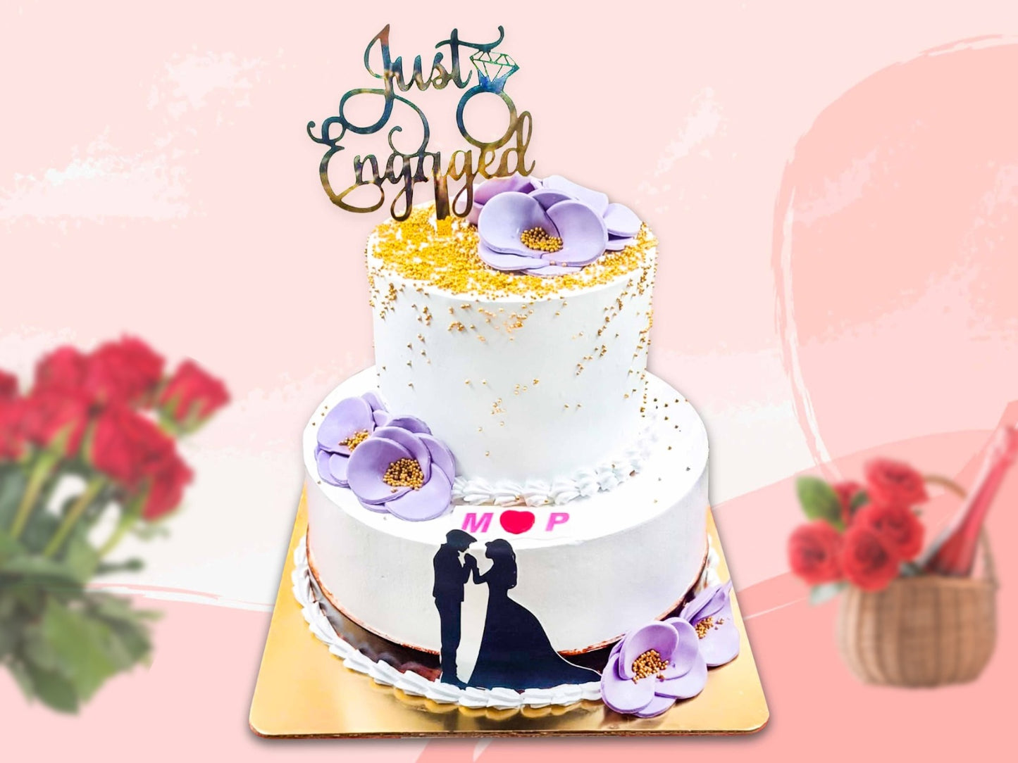 Engagement Cake