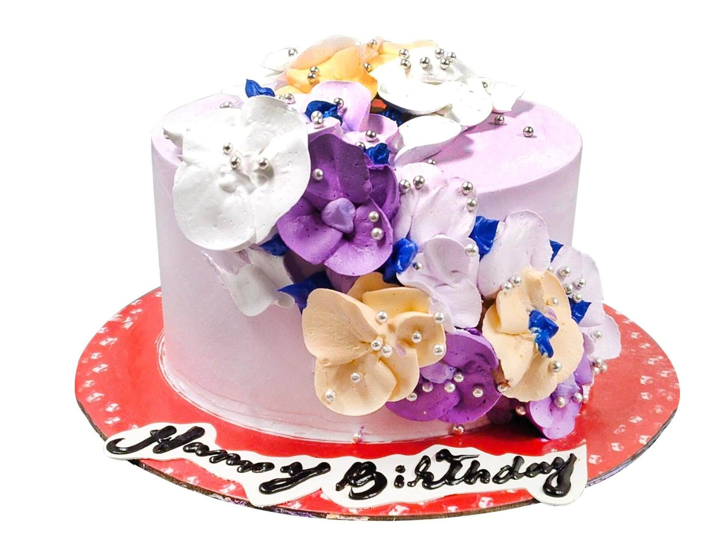 Flower Cream Cake