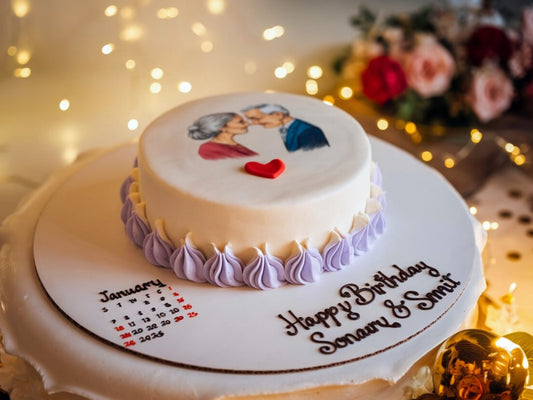 Forever Together Anniversary Cake