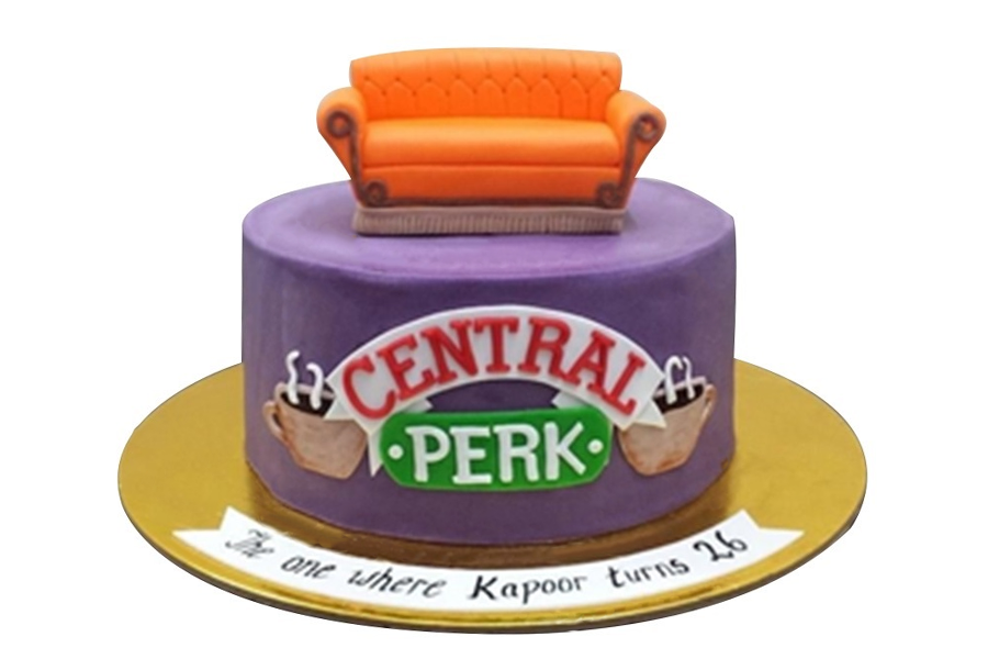 Friends TV Show Cake