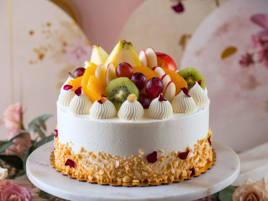 Exotic Fresh Fruit Cake