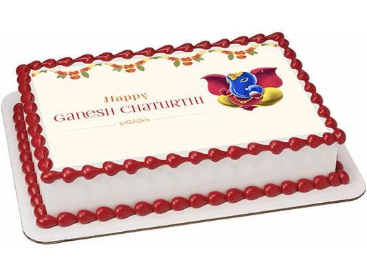 Ganesh Chaturthi Photocake 1