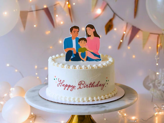 Ghibli Magic Photo Cake