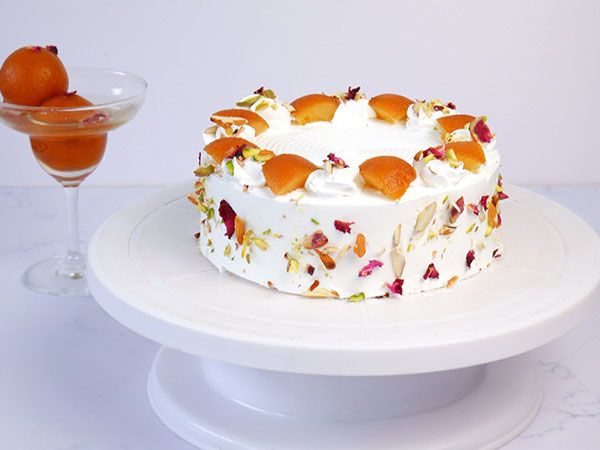 Gulab Jamun Cake