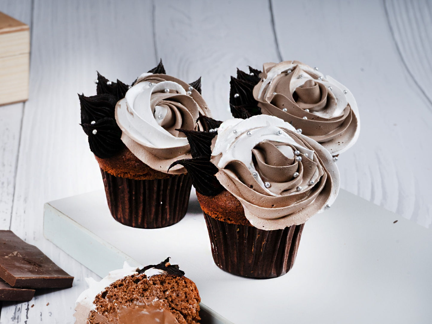 Hazelnut Truffle Cupcakes - Pack Of 6