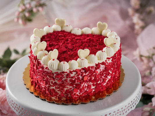 Heartfelt Red Velvet Cake