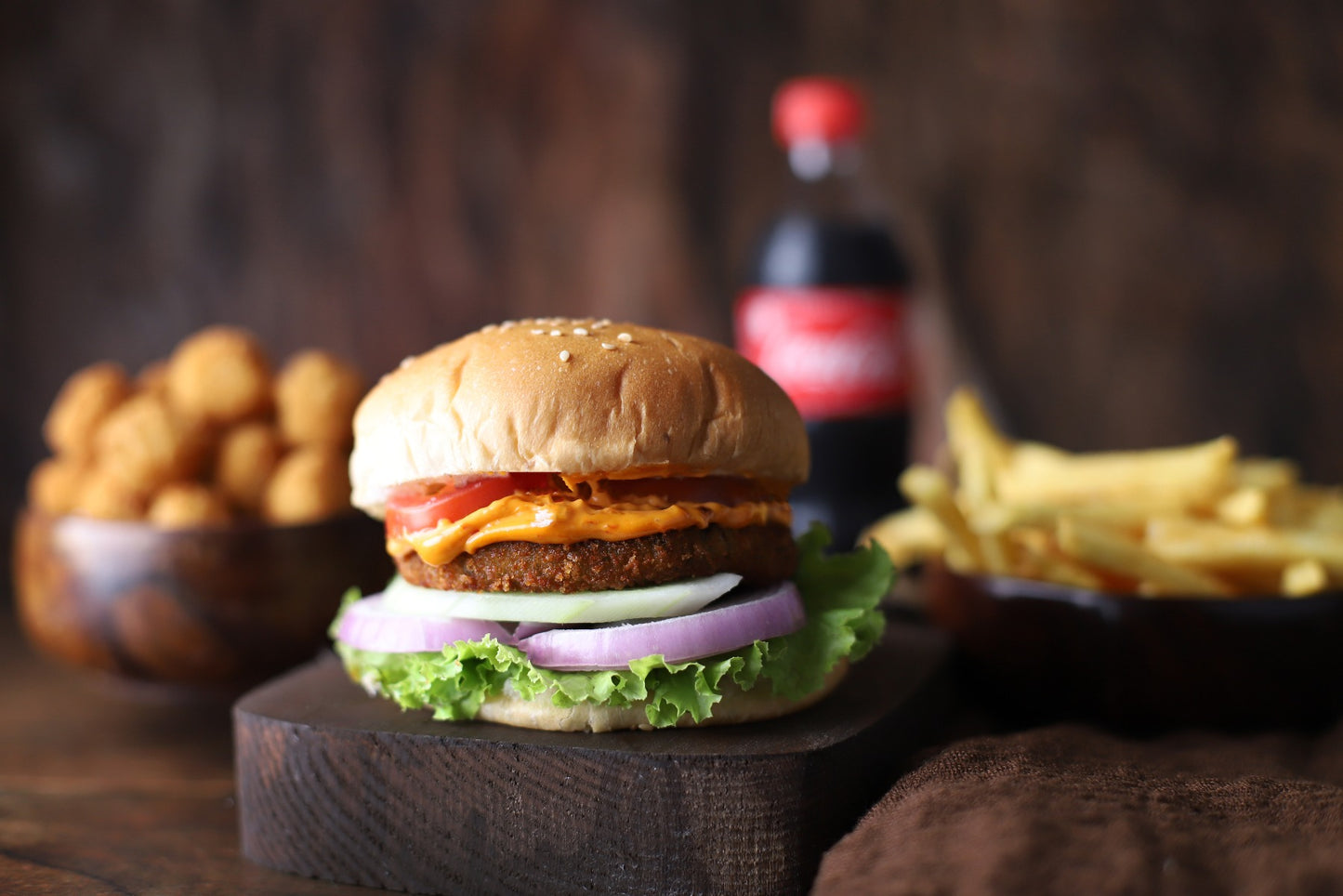 In House Mutton Burger Combo