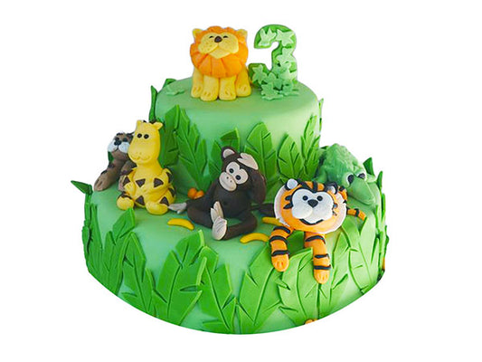 Welcome to "The Jungle" Cake - Customizable
