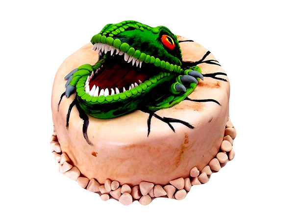 Jurassic World T-Rex Dinosaur Cake