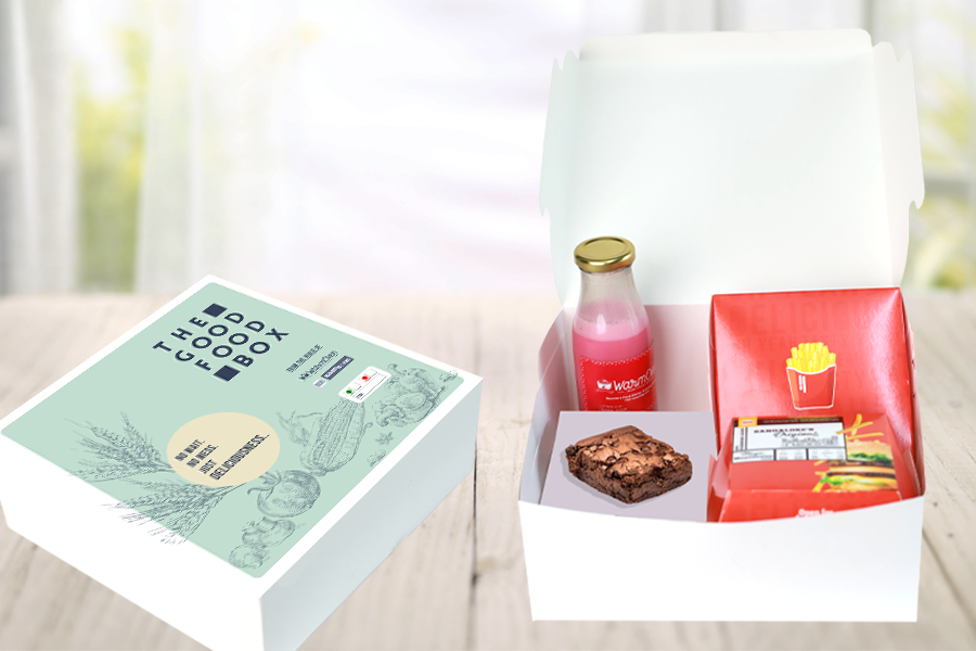 Kids Good Food Box (Burgers) - Veg