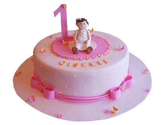 Baby Girl Cake - Customizable