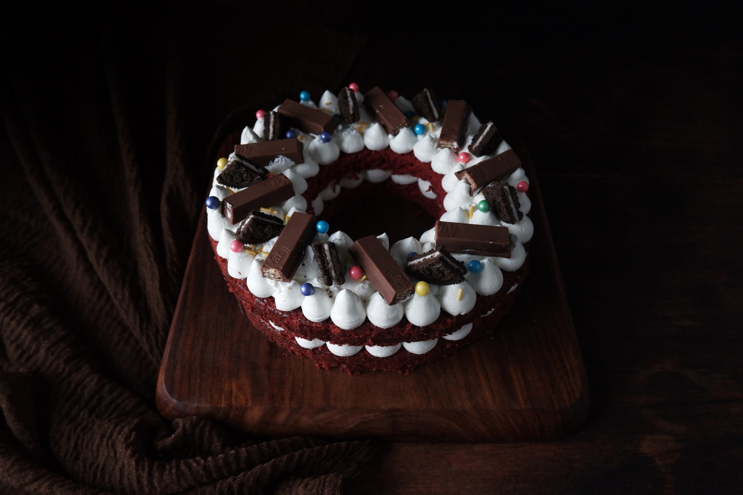 Monogram Alphabet Cake