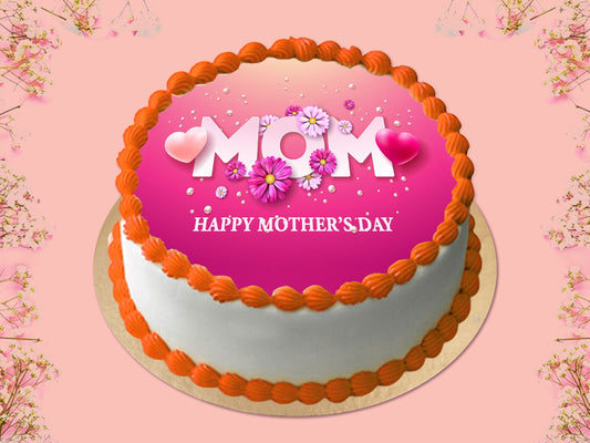 Mother's Day Photo Cake #1