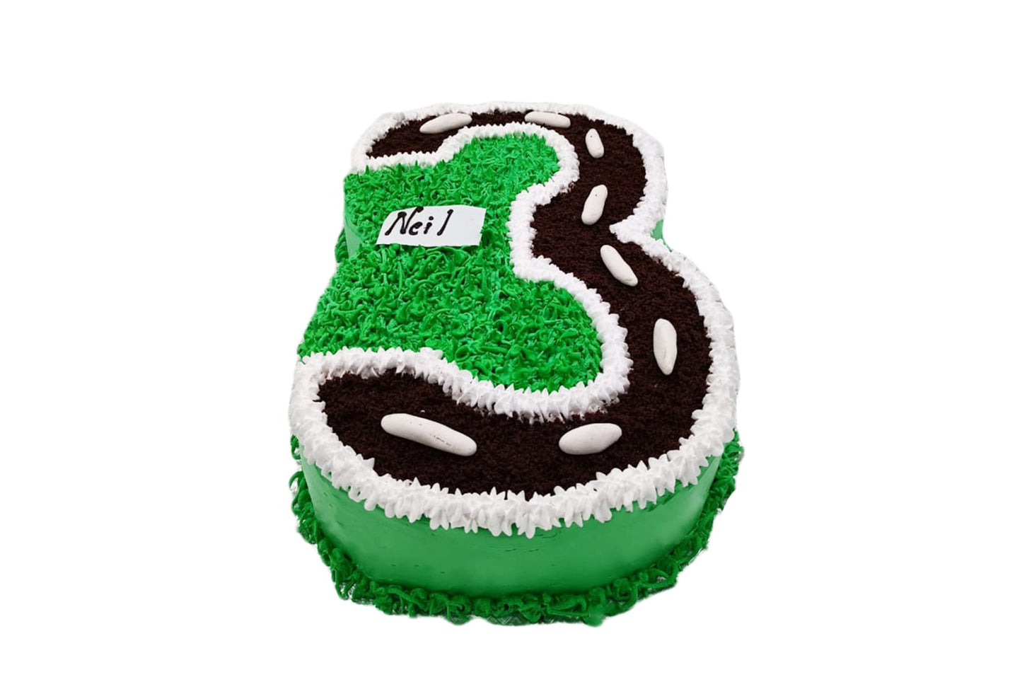 Numerical Custom Cake