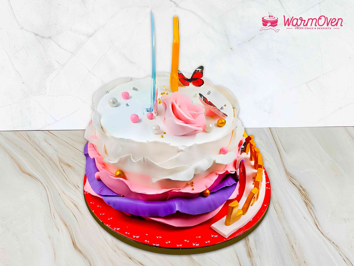 Ombre Custom Cake