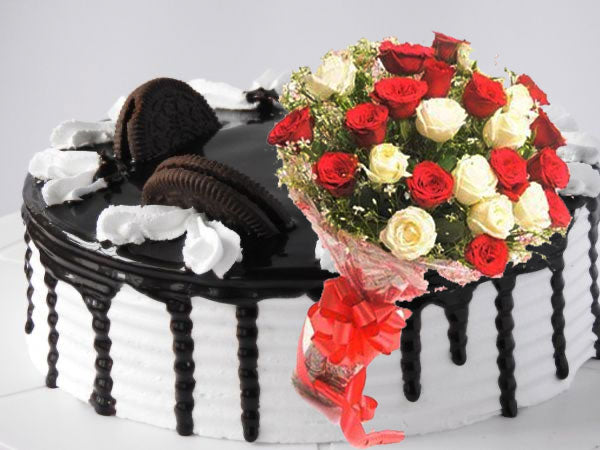 Choco Oreo | 10 Roses Combo