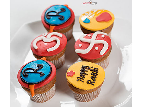 Rakhi Cupcake Combo