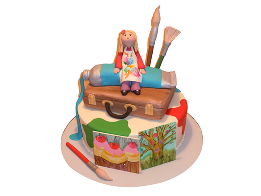 Painter Cake