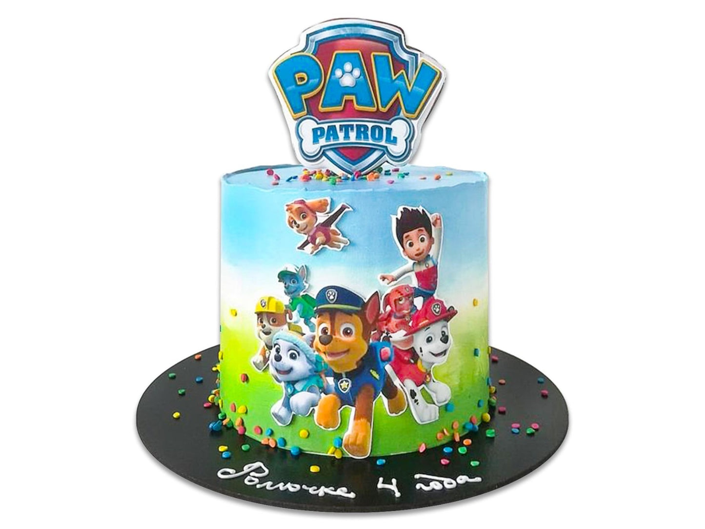 Paw Patrol Theme Cake