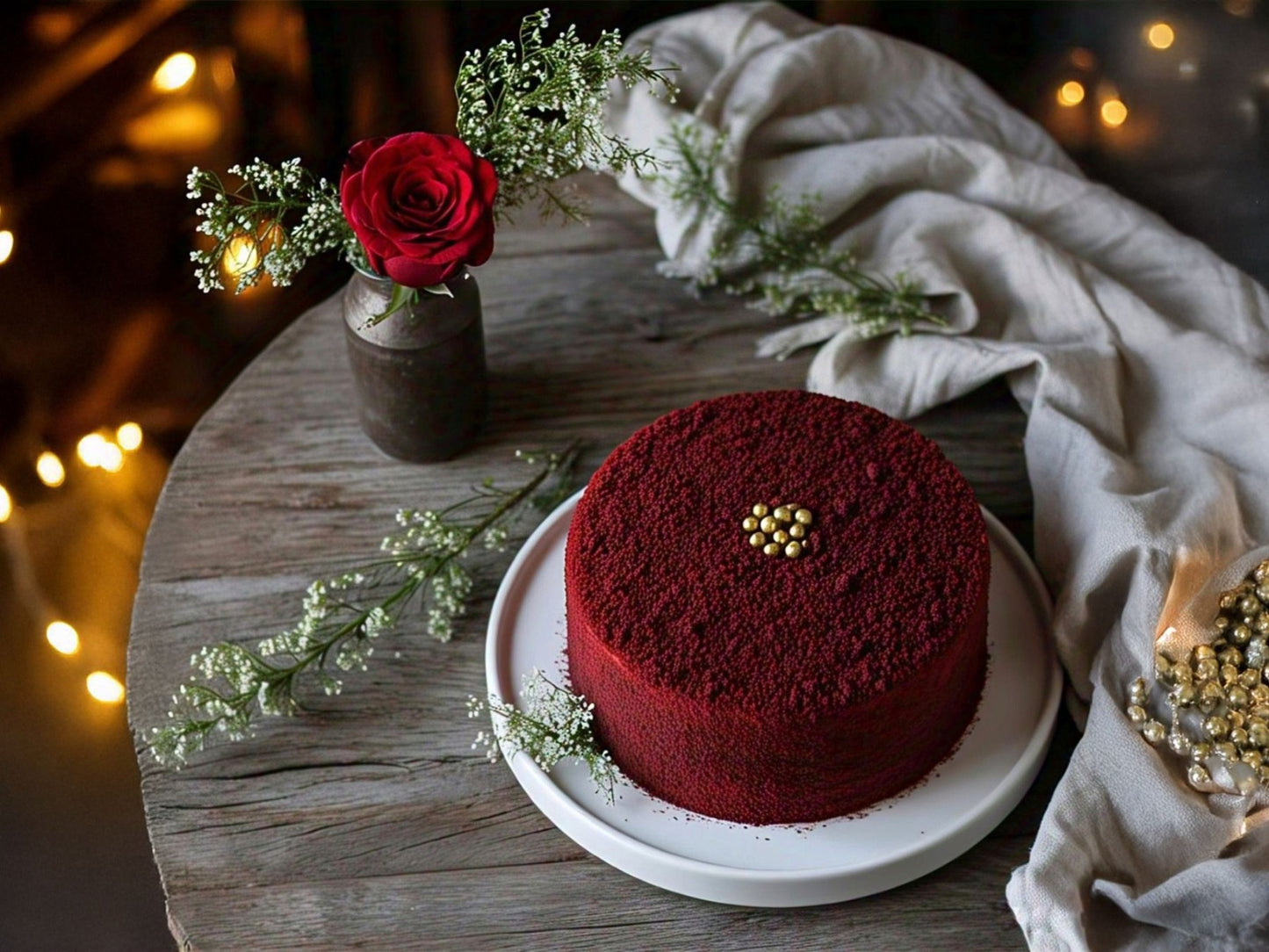 Premium Velvet Midnight Cake