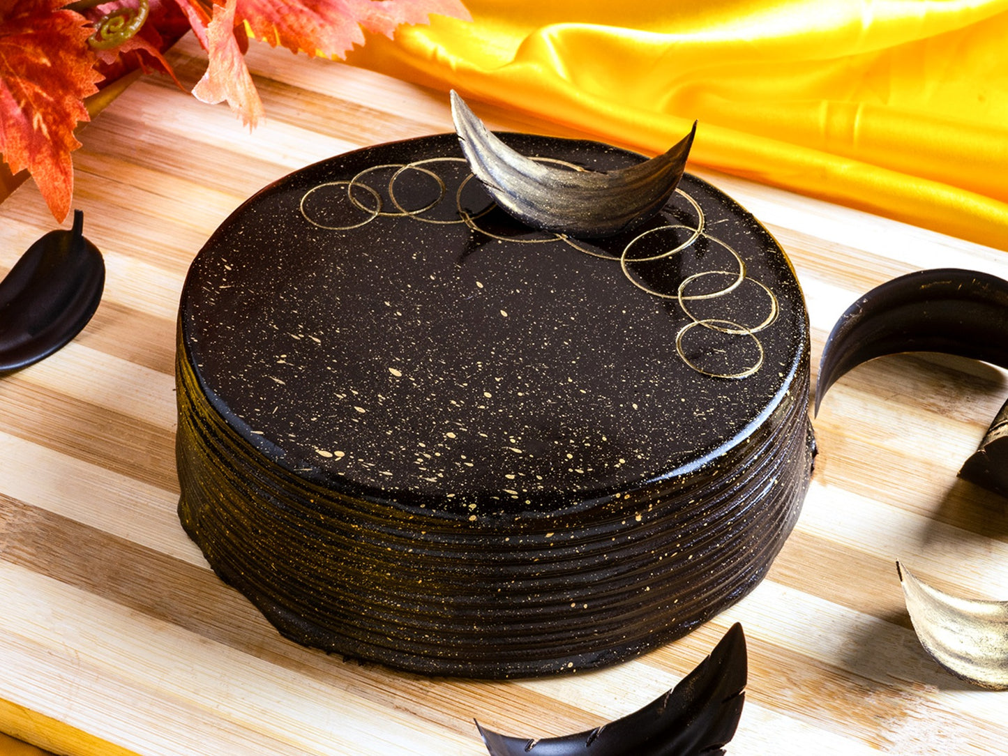 Rich Chocolate Truffle Cake