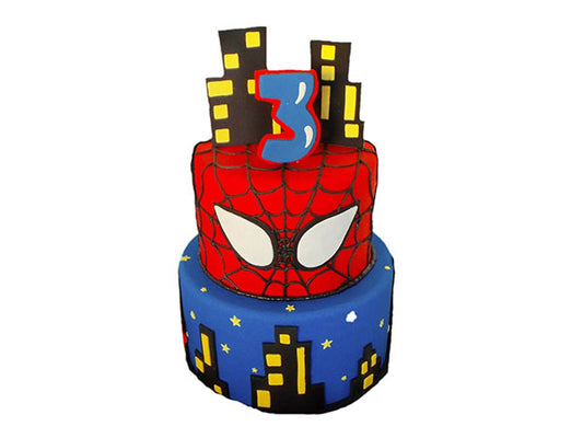 Spiderman Cake - Customizable