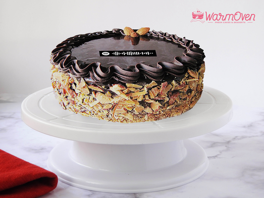 Choco Almond (dedicate song through) Cake